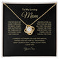 To My Loving Mom