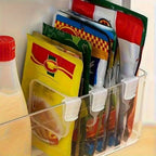 5-Pack Refrigerator Snap-On Shelf Dividers