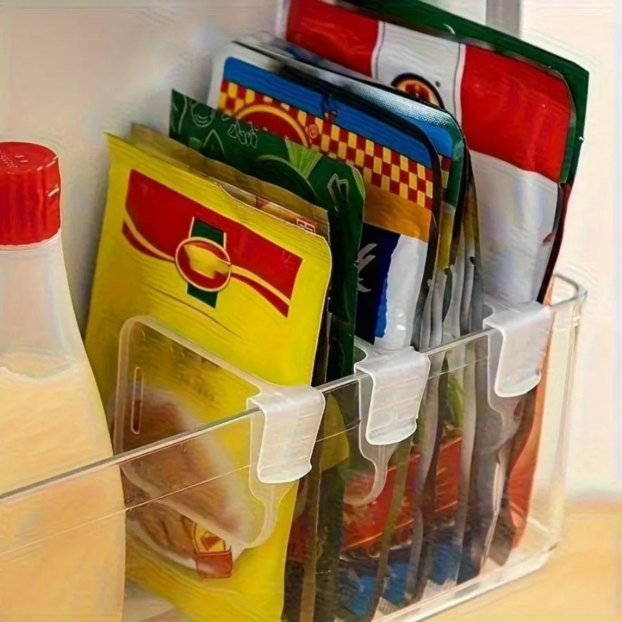 5-Pack Refrigerator Snap-On Shelf Dividers