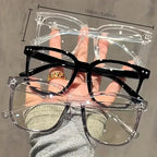 Unisex Square Frame Blue Light Blocking Glasses