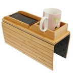 SipEase Wooden Couch Cup Holder