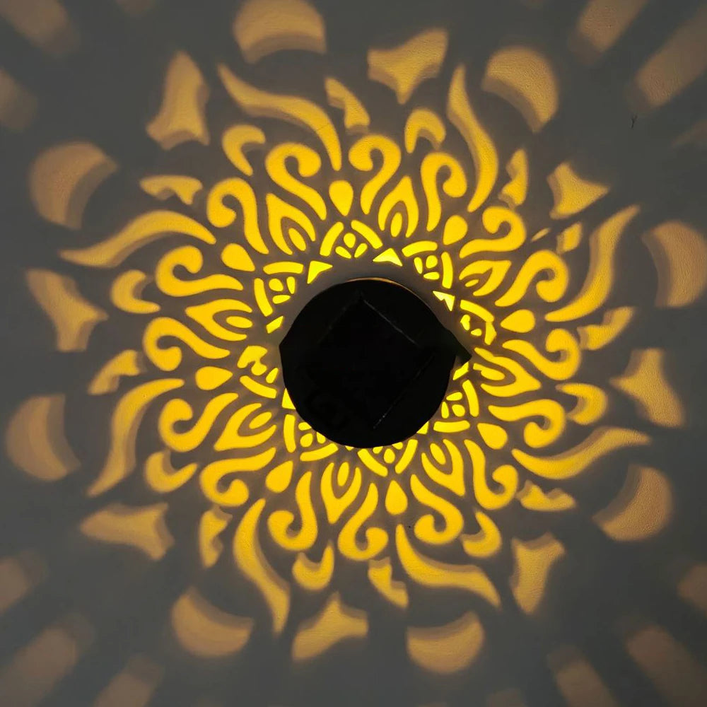MandalaGlow Solar Light