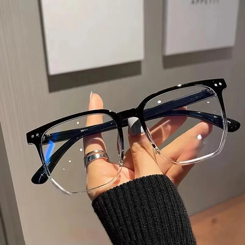 Unisex Square Frame Blue Light Blocking Glasses
