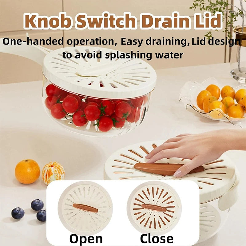 FreshFlow 2-in-1 Drain & Store Basket