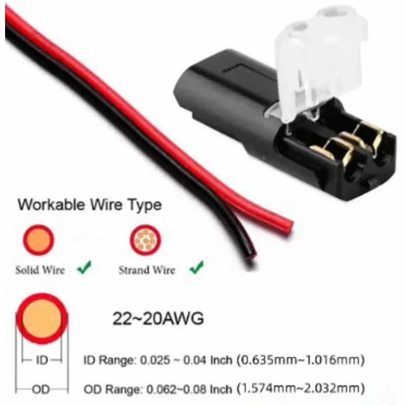 SnapWire Push Connector