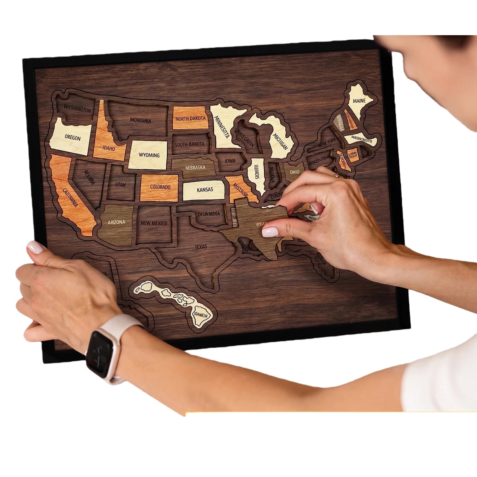 MapQuest USA Puzzle
