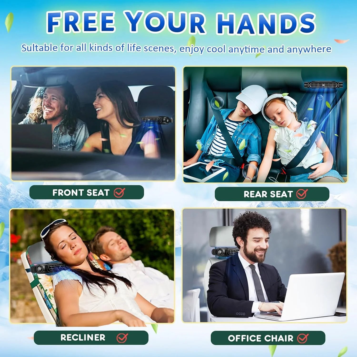 DriveBreeze Seat Fan