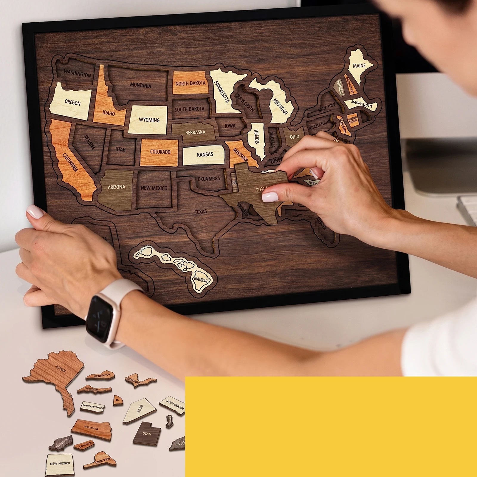 MapQuest USA Puzzle