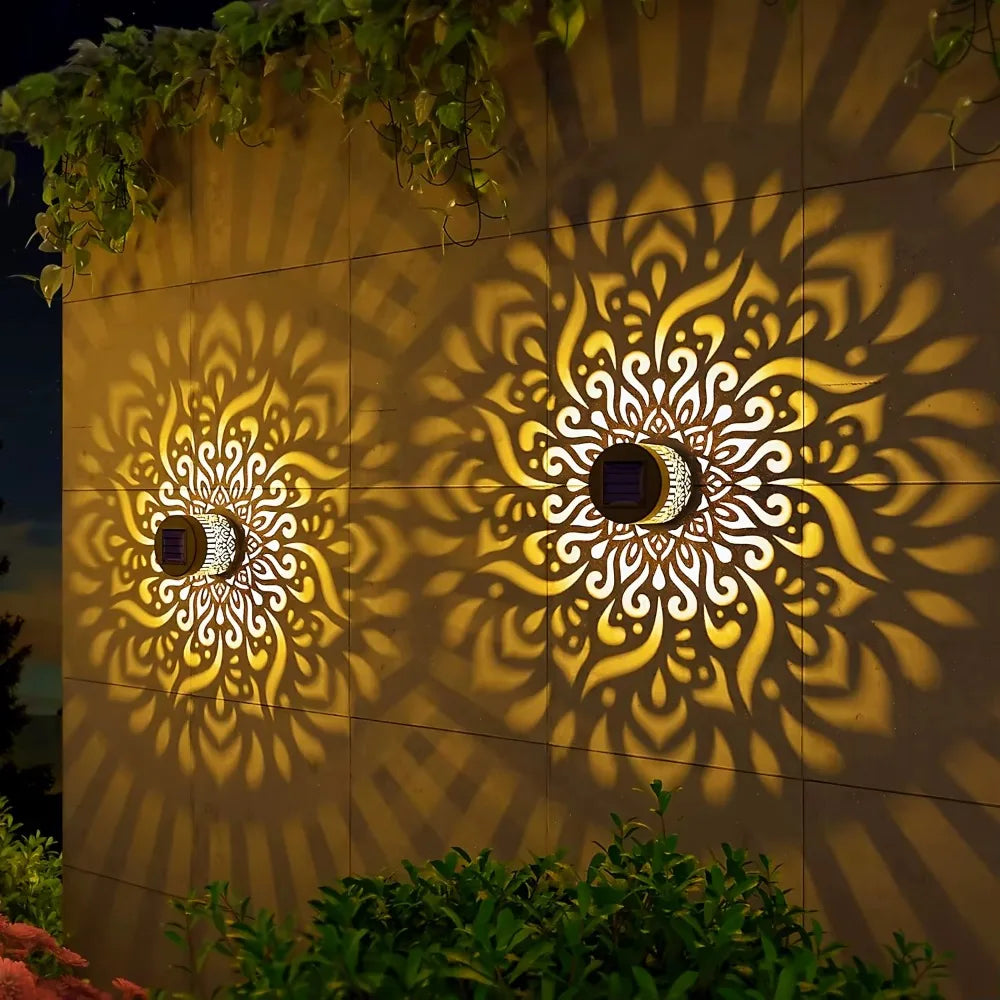 MandalaGlow Solar Light