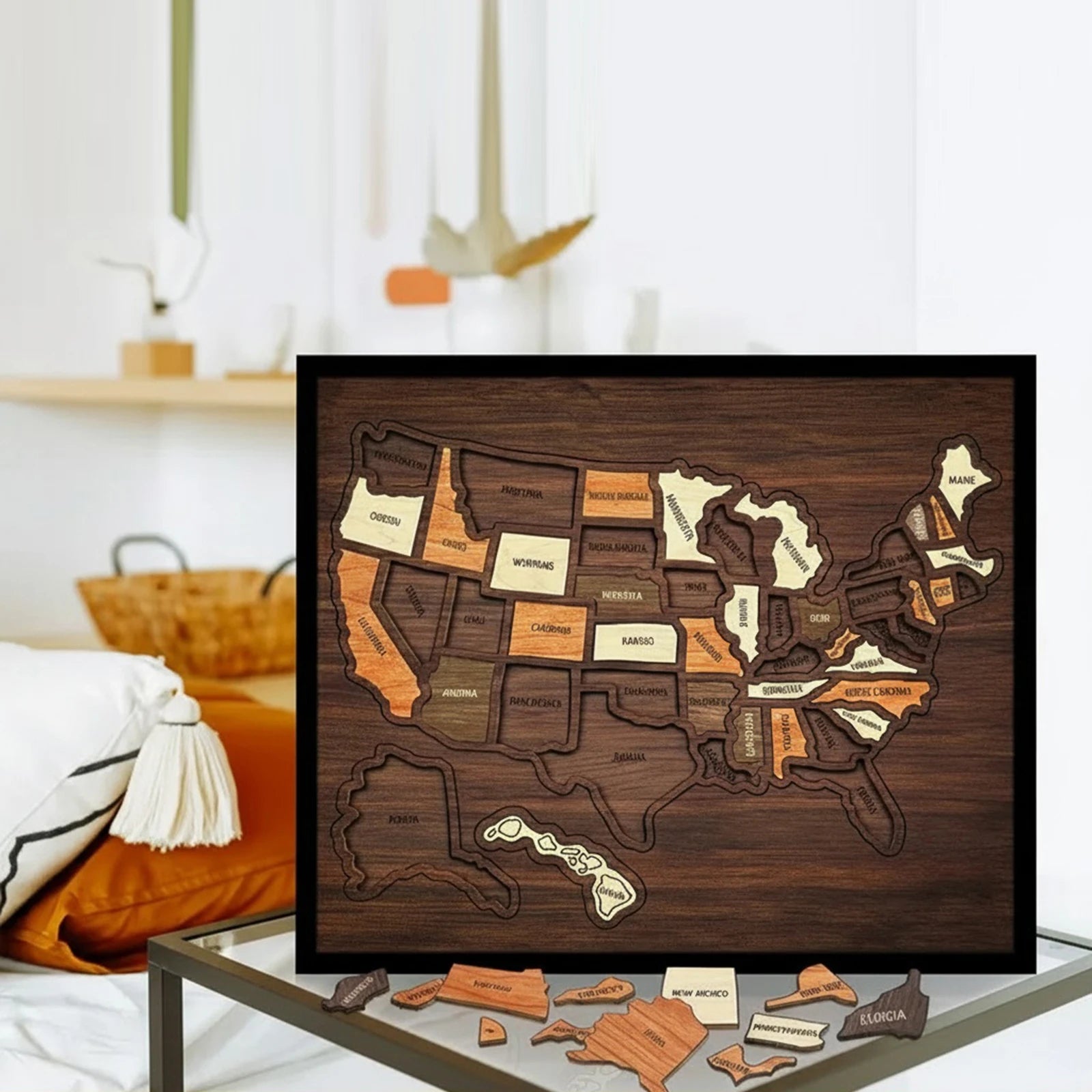 MapQuest USA Puzzle