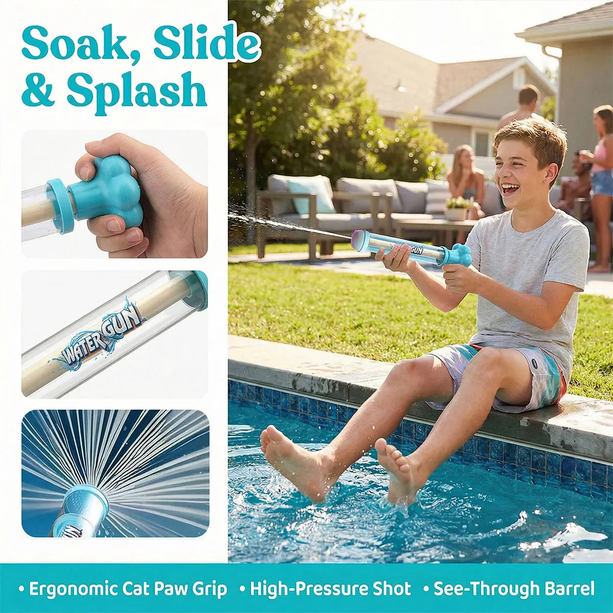 Magic Water Fireworks Blaster