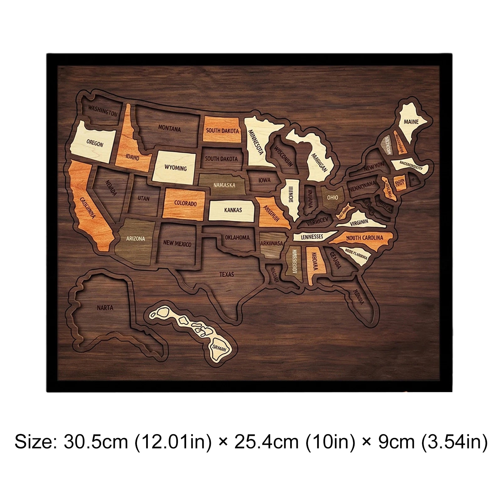 MapQuest USA Puzzle